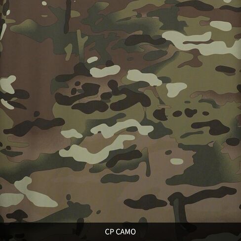 Camo Hunting Shirts for Men Long Sleeves Crewneck Quick Dry Performance UPF 50+ Hiking Fishing Shirt in Kuwait