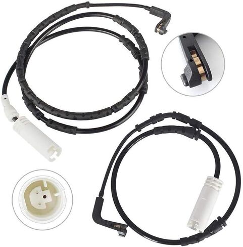 Xinhan 34356789439 Front + 34356789445 Rear Brake Pad Electronic Wear Sensor Replacement Brake Pad Wear Indicators Kit (2PCS-Front+Rear) in Saudi Arabia
