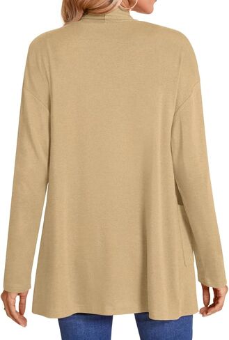 Anymiss Womens Lightweight Cardigan Sweaters with Pocket Long Sleeve Plus Size Cardigan in Kuwait