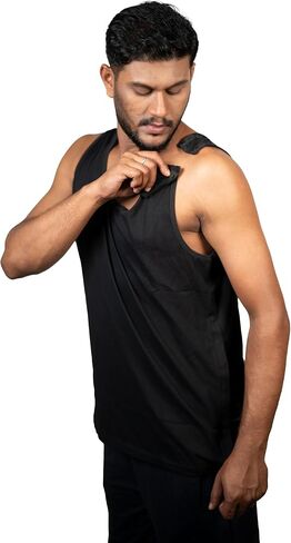 Post Surgery Shoulder Recovery Tearaway Snap Open Tank Top | Easy Access Post-Op Care | Premium Cotton Blend in Kuwait