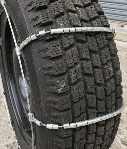 TireChain.com متوافق مع سلاسل إطارات الكابلات Mini Cooper Countryman ALL4 2017-2018 225/50R18 in Saudi Arabia