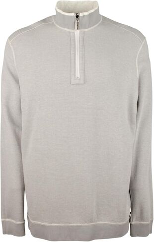 سويت شيرت Tommy Bahama رجالي كبير وطويل Flip Coast بنصف سحاب ذو وجهين ClHthr 3XB in Kuwait