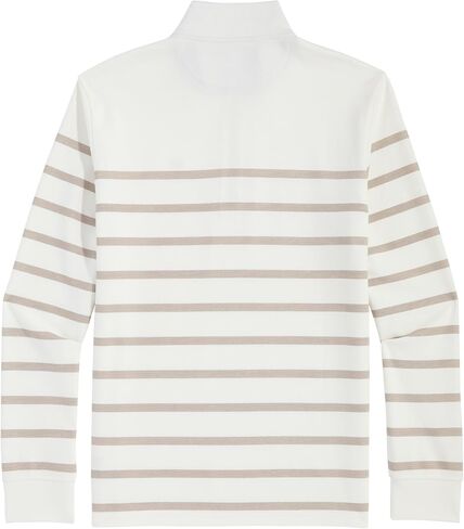 vineyard vines Men's Breton Stripe Saltwater Quarter-Zip in Saudi Arabia