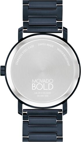 Movado Bold Evolution 2.0 Men's Watch - Swiss Quartz 2H Movement, Stainless Steel Link Bracelet - 3 ATM Water Resistance - Luxury Fashion Timepiece for Him - 40mm in Kuwait