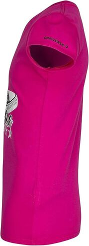 Converse Girl's Logo Blocked Tee (Big Kids) in Saudi Arabia