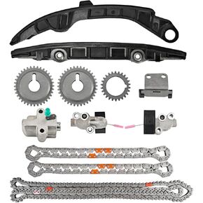 VQ37VHR Engine Timing Chain Kit for Infiniti EX37 FX37 2013, G37 M37 2008-2013, Q40 Q50 Q60 Q70 Q70L QX50 QX70 2014-2019, for Nissan 370Z 3.7L 2009-2020 13028JK20A 13028-JK20A
