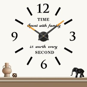 VANGOLD Wall Clock for Living Room Decor