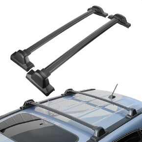 Roof Racks for Honda CRV 2007 2008 2009 2010 2011, 168 lbs Capacity Aluminum Roof Rack Crossbars Luggage Rack Cargo Bars for Canoe, Bike, Kayak, Snowboard, Skiboard, Rooftop Cargo Carrier Bag/Basket