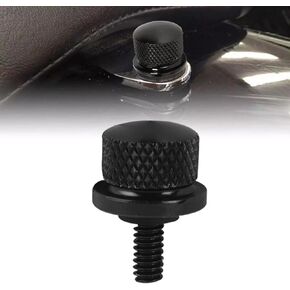 Rear Fender Seat Bolt Tab Screw Compatible for Harley Davidson Softail Dyna Sportster Touring Street Glide Electra Road King 1996-2024 (Gold)