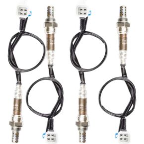 4PCS Oxygen O2 Sensor for 2003 2004 2005 Chevrolet Chevy Silverado 1500 5.3L Upstream + Downstream