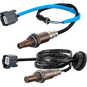 Oxygen O2 Sensor 234-4797 and 234-9040 Compatible with Hon da Accord 2.4L L4 2003 2004 2005 2006 2007,36531RAAA02 Upstream Replacement Oxygen Sensor for 36531RAAA01, 36532RAAA01,2PCS