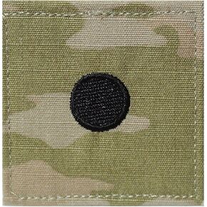 Army ROTC OCP Hook & Loop 2nd Lieutenant Patch