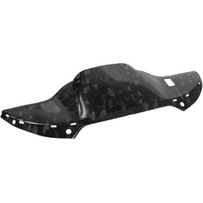 POWER JAMES Carbon Fiber Marbling Debris Top Fairing Windshield Duct For Harley Davidson 2015-2023 Road Glide FLTR (Debris Drawing)