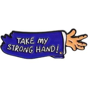 Take My Strong Hand Collectible Limited Edition Enamel Lapel Pin