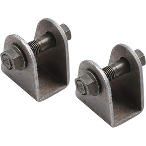 Minho Motorcycle Shock Absorber Suspension Bracket Mounting in Steel Material Compatible with Motorcycle Dirt Pit Bike ATV Go Kart,Pack of 2