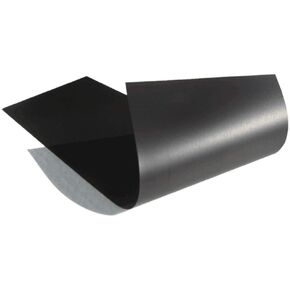Thin & Flexible Magnetic Material Sheet 8-inch x 12-inch Black for Magnetizing Bumper Sticker or Crafts