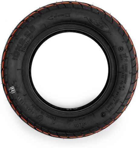 L-faster 10x2.25 CST Pneumatic Tyre and 10x2.0 Tube for 10 inch Electric Scooter Wheel Replacement Rubber Air Tire (Inner Tube) in Saudi Arabia