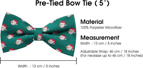 ربطة عنق منسوجة مسبقًا لرجل الثلج السعيد من Retreez Christmas (5 بوصات) in Kuwait