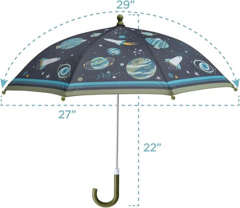 Stephen Joseph Polyester Kids' Umbrella, Pink Dino in Saudi Arabia