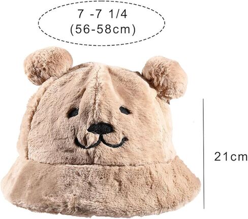 Winter Knit Hat for Women Winter Elastic Cute Bear Ear Skull Beanie Caps Autumn Winter Cute Crochet Beanies in Saudi Arabia