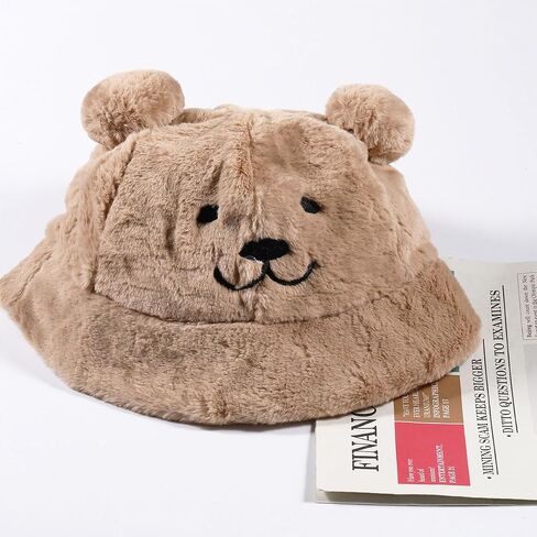Winter Knit Hat for Women Winter Elastic Cute Bear Ear Skull Beanie Caps Autumn Winter Cute Crochet Beanies in Saudi Arabia