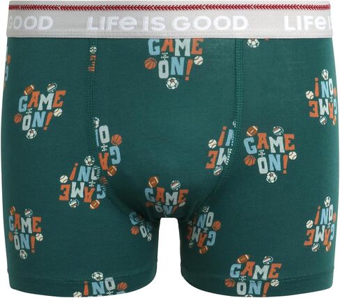 سراويل داخلية للأولاد من Life is Good - 6 قطع من الملابس الداخلية المريحة القابلة للتمدد للأولاد - ملابس داخلية للأطفال للأولاد (6-18) in Saudi Arabia