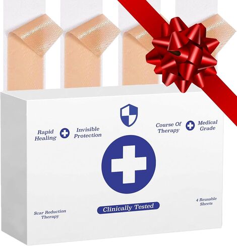 Premium Silicone Scar Sheets | Medical-Grade, Fast Acting for C-Section, Keloid, Burns, Tummy Tuck Scars in Saudi Arabia