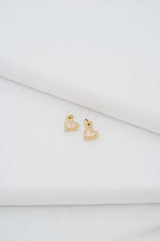Ted Baker London Amorina Crystal Halo Heart Stud Earrings For Women in Saudi Arabia