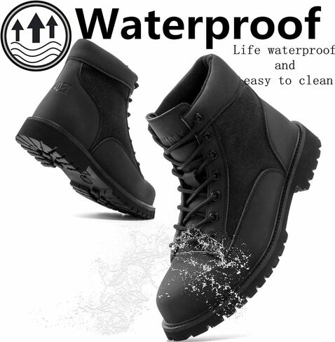 أحذية SUADEX ذات المقدمة الفولاذية للرجال والنساء، مقاومة للحرارة وغير قابلة للتدمير، أحذية سلامة العمل للحماية في الهواء الطلق in Kuwait