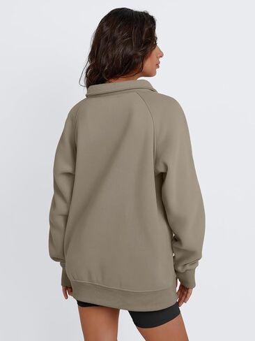 العصرية الملكة المرأة بلوزات المتضخم الربع البريدي البلوز كم طويل موضة الخريف 2024 الملابس الشتوية ثقوب الإبهام in Kuwait