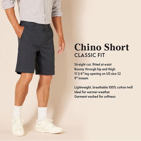 Amazon Essentials Men's Classic-Fit 9" Short - Discontinued Colors in Saudi Arabia