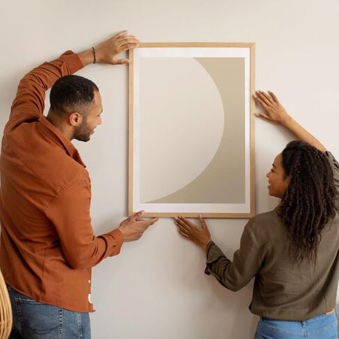 5x7 White Frame Made of Woodgrain 4x6 with Mat or 5x7 Without Mat,Covered by Real Glass Collage Frames-Table Top Display or Wall Mounting 5 By 7 Photo Frame,Perfect for Home Décor Gifts in Kuwait