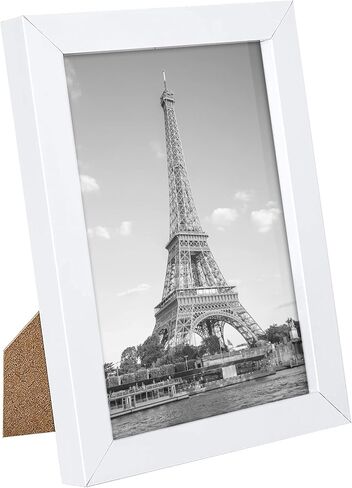 upsimples 5x7 Picture Frame with Real Glass,Bulk Photo Frames for Wall or Tabletop Display,Set of 17,Black in Saudi Arabia