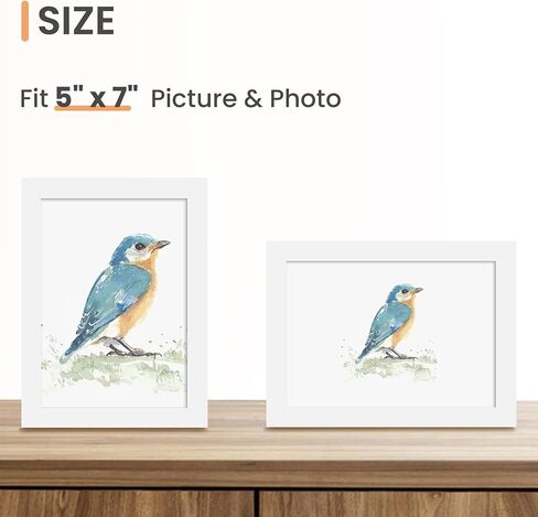 upsimples 5x7 Picture Frame with Real Glass,Bulk Photo Frames for Wall or Tabletop Display,Set of 17,Black in Saudi Arabia