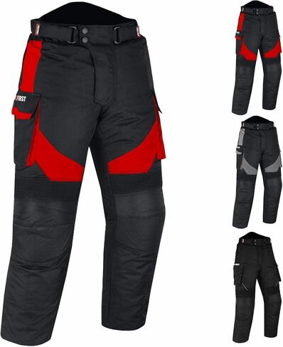 Motorbike Trouser Motorcycle Waterproof Pants Big Pocket Pants Removable Corduroy Textile Long Pants Armor Armored in Saudi Arabia