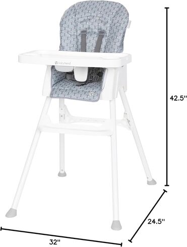Baby Trend Sit Right 3-in-1 High Chair, Flutterbye in Kuwait