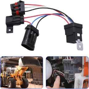 6669415 Fuel Timer Solenoid, Compatible with Bobcat Excavator 463 553 643 645 743 751 753 763 773 7753 S70 Loader 231 325 328 331 334 337 341 418 E08 E10