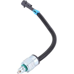 87445987 Spool Lockout Solenoid Valve 84128131 Compatible for New Holland Skid Steer Loader C185 C190 L180 L185 L190 LS180.B LS185.B LS190.B