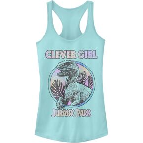 بلوزة نسائية من Jurassic World Cleverest Girl بياقة متدلية وأكمام طويلة in Kuwait