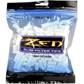 ZEN 379 Slim Cigarette Filter Tip - (1) 200pc Bag