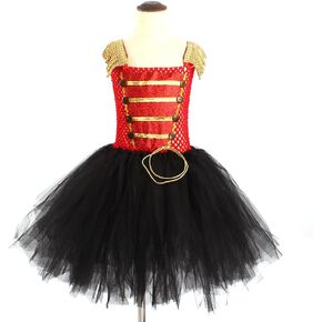 Nutcracker Costume for Girls Band Majorette Costume Halloween Christmas Nutcracker Dress-Up Costume Toy Soldier Uniform Costume Dress Performance Gown Children Clothing for Kids 8-9 Years A
