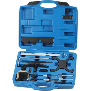 Engine Timing Kit Compatible with Ford Mazda Camshaft Flywheel Locking Tools 1.4 1.6 1.8 2.0 Di/TDCi/TDDi ECOBOOST 1.6 Ti-VCT 1.5/1.6 VVT 2.3L 2.5L Replace 303-1097 303-1550 303-1556