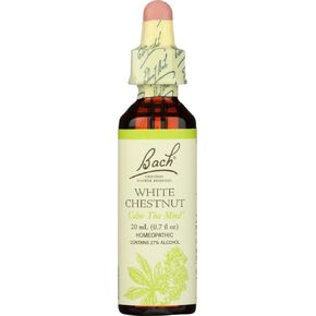 Bach Original Flower Essences, White Chestnut 0.7 fl oz (20 ml)