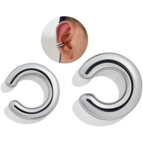 Ear Cuffs for Women, Huggie Ear Cuff,Non Pierced Ear Clips Cartilage Earring