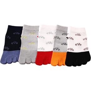 Tesson Boys & Girl Pattern Soft Tube Finger Toe Socks 3-6Yrs