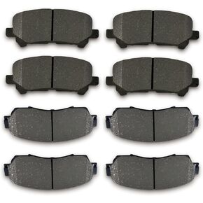 D1521 D1281 Front Rear Ceramic Brake Pads Sets Fit For Honda Odyssey 2011 2012 2013 2014 2015 2016 2017