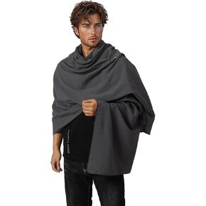 Medieval Hooded Scarf Renaissance shawl for Men and Women Post Apocalyptic Cloak Shaman Cowl Cosplay Costume