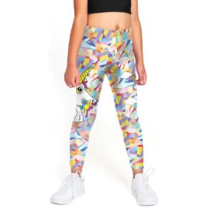color cosplayer Halloween Leggings for Girls Kid Halloween Stretchy Tights Pant Girls Yoga Pants