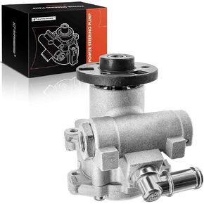 A-Premium Power Steering Pump Compatible with BMW X3 2007-2008, 3.0L, Replace # 96690M, 32413428010