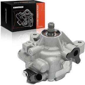 A-Premium Power Steering Pump Compatible with Honda Accord 2006-2007, CR-V 2002 2005-2011, Element 2006-2011 & Acura RDX 2007-2012, RSX 2002-2006, TSX 2006-2008, 2.0L 2.3L 2.4L, Replace # 56110PZDA02